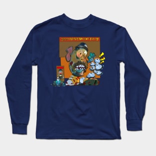 Mr Zomtato Head Long Sleeve T-Shirt